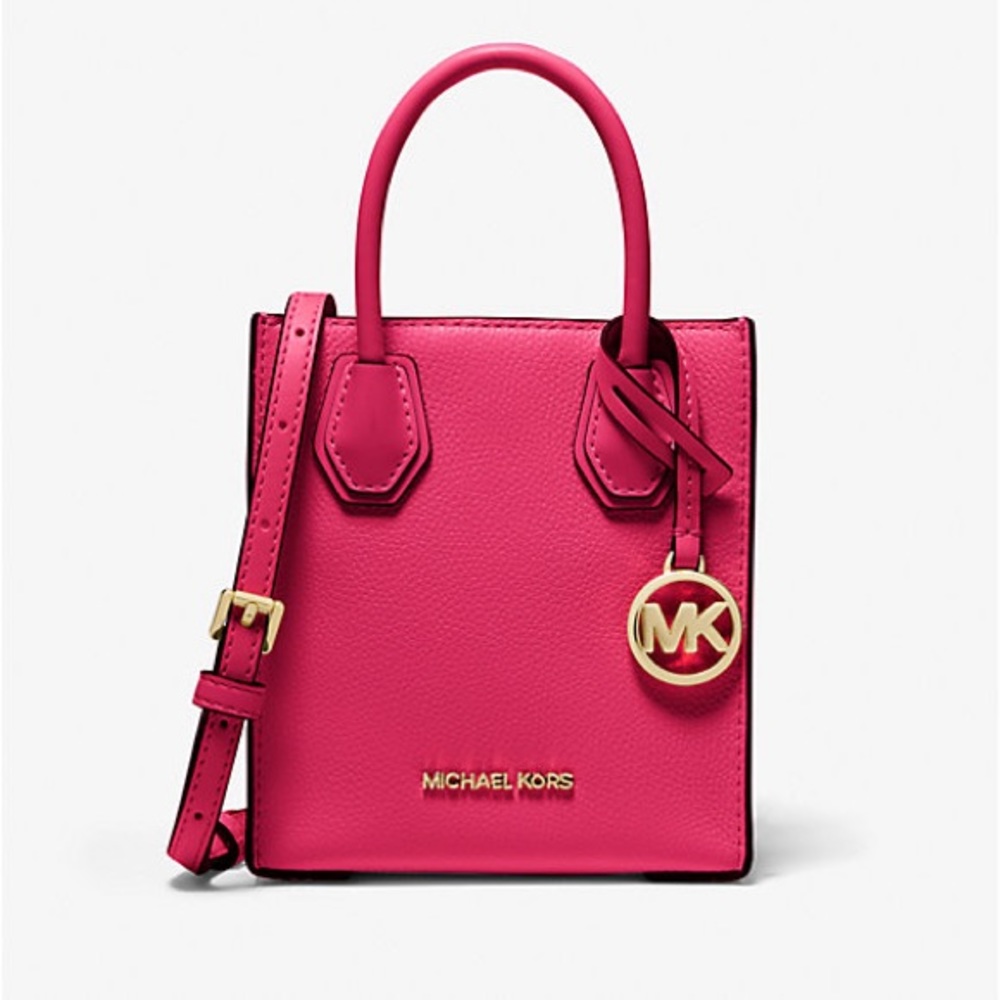 Mercer Extra-Small Pebbled Leather Crossbody Bag